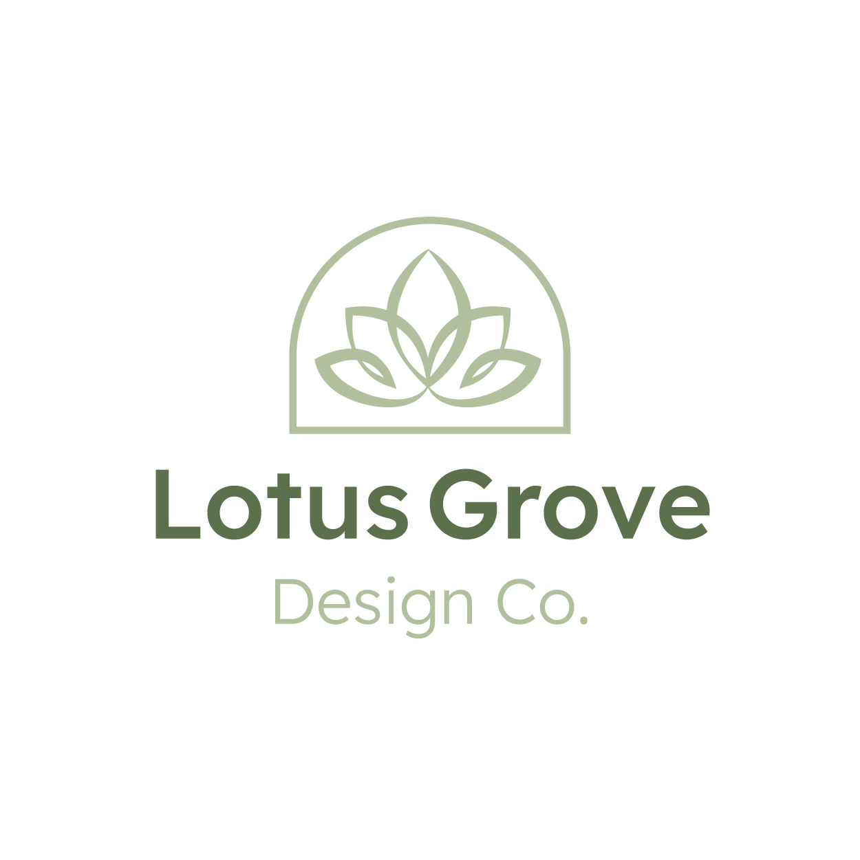 Lotus Grove Design Co Logo